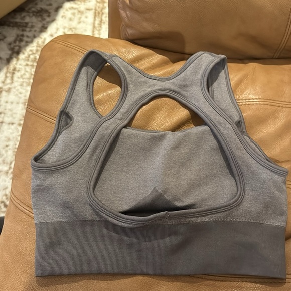 Gray Sports Bra Women’s Large - Picture 3 of 4